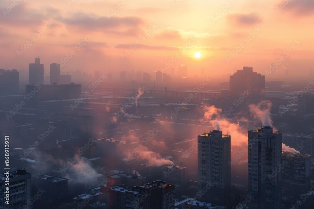 Fototapeta premium Air quality improvement