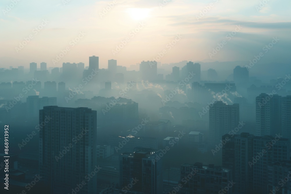 Fototapeta premium Air quality improvement