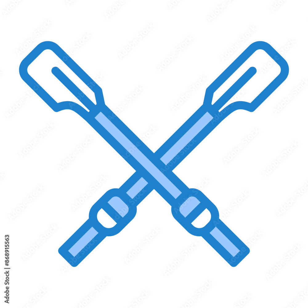 Rowing Oars Icon Rowing Oars Icon