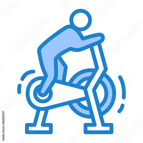 Exercise Bike Icon