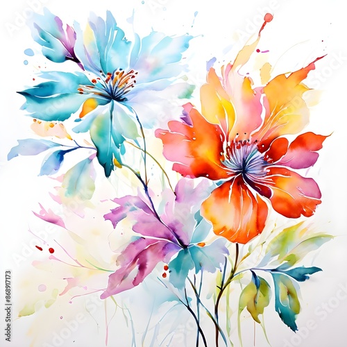 abstract floral background