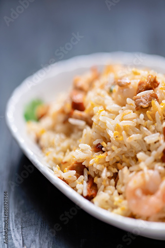 Obraz na płótnie chinese takeout favorite fried rice w salonie