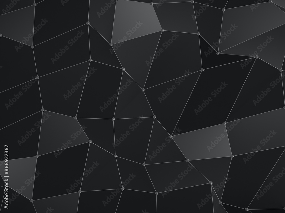 Futuristic, High Tech, dark background, with network lines conveying a connectivity concept. Futuristic, High Tech, dark background, with network lines conveying a connectivity concept.