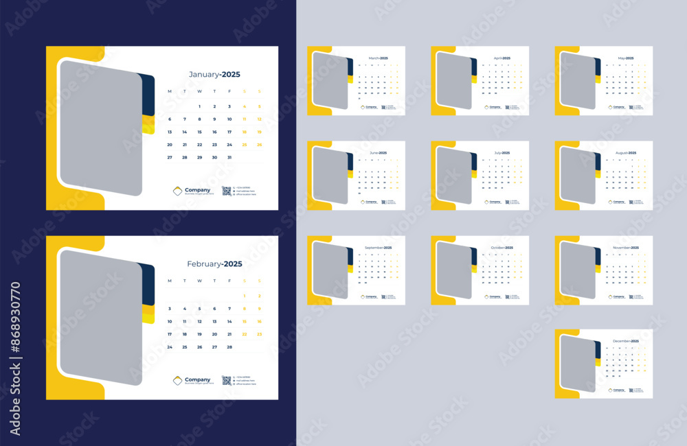 desk calendar 2025 template design, professional calendar 2025 design desk calendar 2025 template design, professional calendar 2025 design