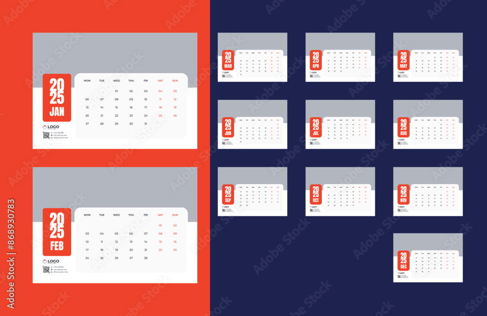 desk calendar 2025 template design, professional calendar 2025 design desk calendar 2025 template design, professional calendar 2025 design