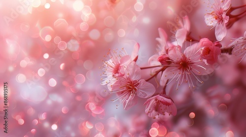 abstract sakura Soft focus, Background