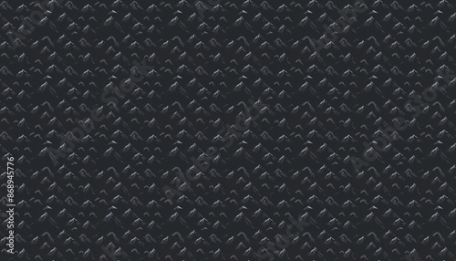 Wallpaper Mural A grey mountain pattern on black background Torontodigital.ca