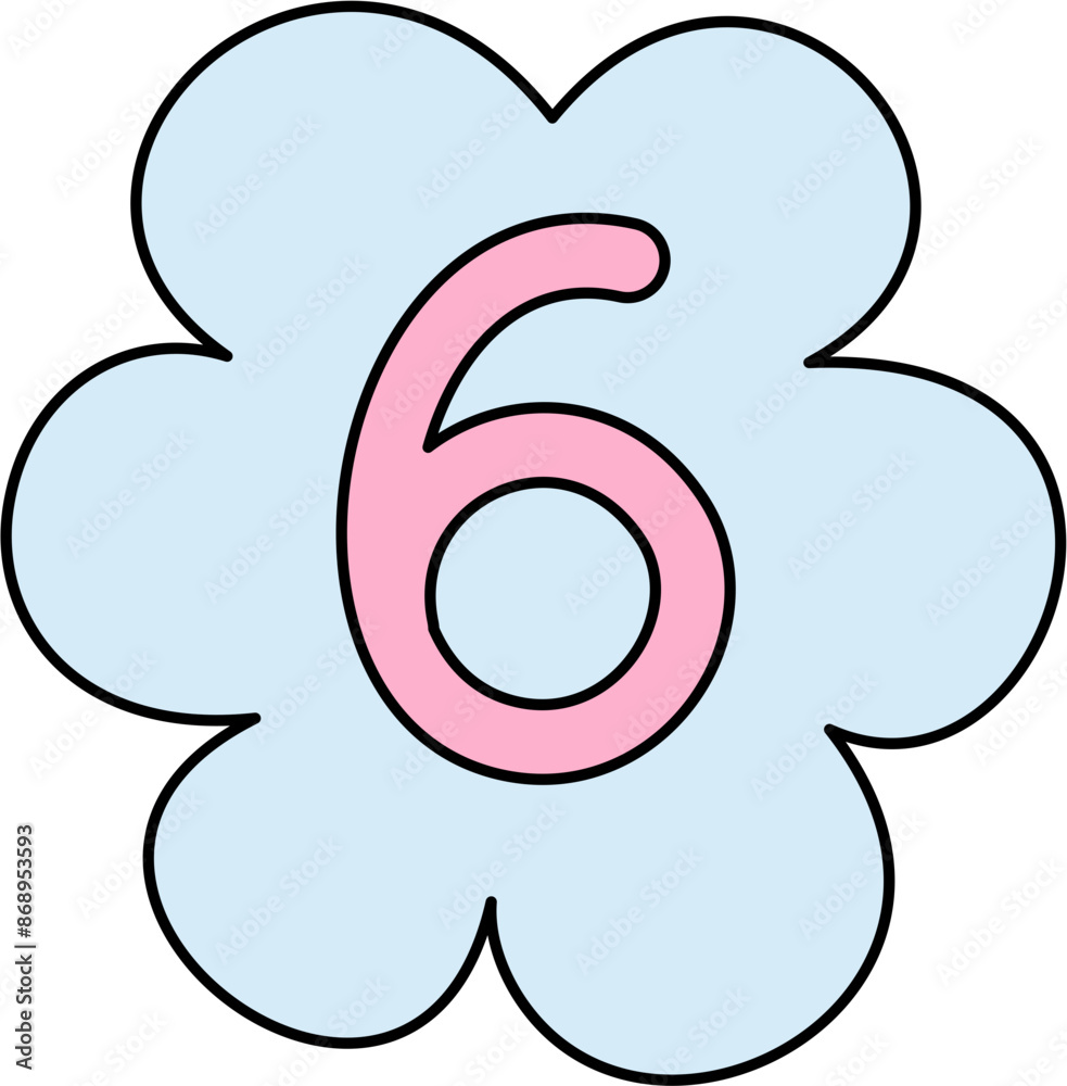 ransom note number cutout hand drawn decoration ransom note number cutout hand drawn decoration