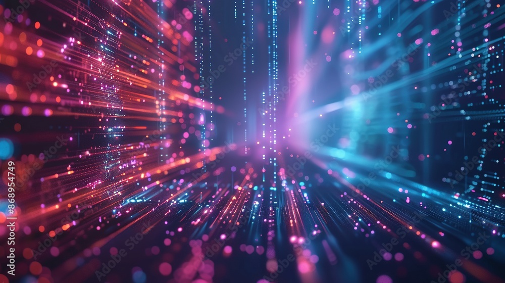 High-Speed Global Data Transfer: Abstract Tech Background High-Speed Global Data Transfer: Abstract Tech Background