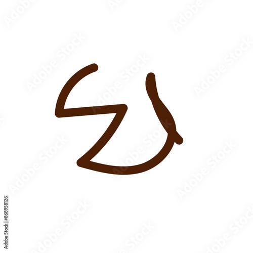 Doodle squiggly lines decoration vectors 