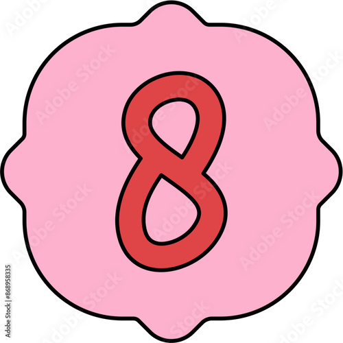 ransom note number cutout hand drawn number