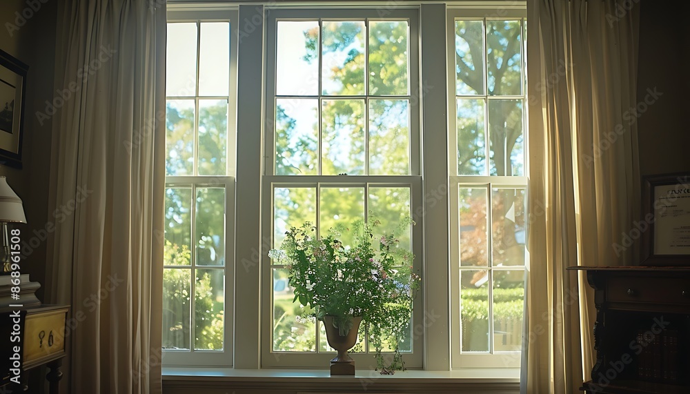 Fototapeta premium window in the window
