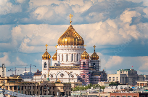 Cathedral of Christ the Saviour in Moscow, Russia