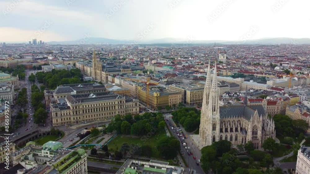 Vienna Austria capital city centre day time, Wien downtown Vienna Austria capital city centre day time, Wien downtown