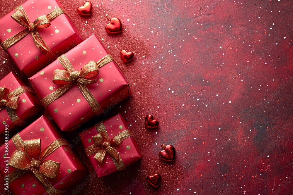 Red gifts box Red gifts box