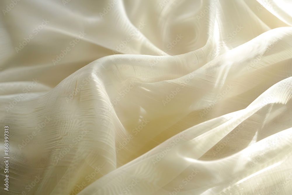Bride s dress fabric close-up, minimalist texture, soft backlight Bride s dress fabric close-up, minimalist texture, soft backlight
