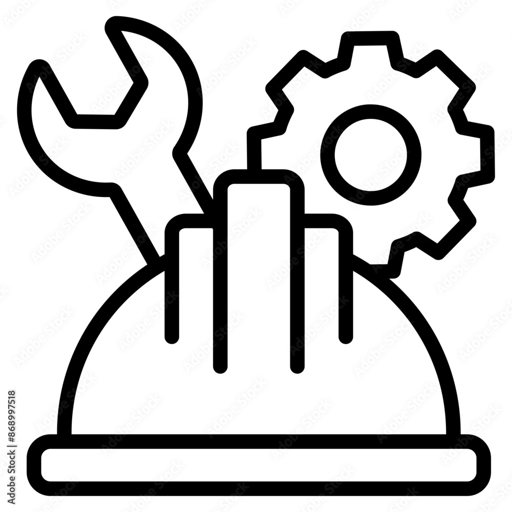 Mechanical Engineer Icon Element For Design Mechanical Engineer Icon Element For Design