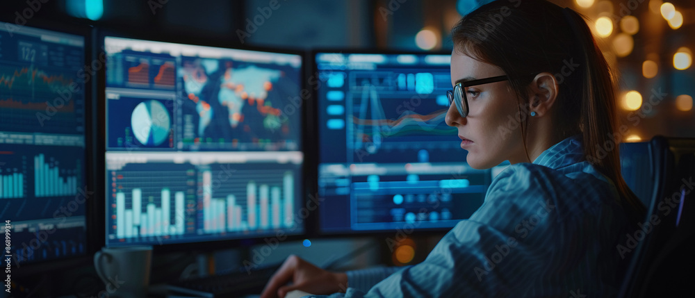 A financial analyst preparing a data-driven investment strategy. A financial analyst preparing a data-driven investment strategy.