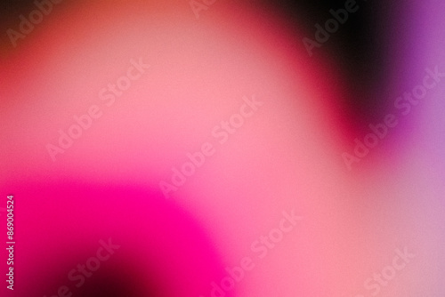 Grainy dark pink Color gradient abstract background, noise texture effect