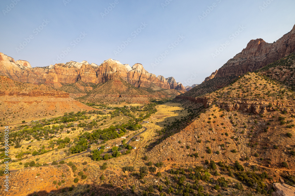Explore the beauty of Utahs Zion National Park with stunning landscapes and striking rock formations that offer magnificent views. Embrace the adventure in this unique environment Explore the beauty of Utahs Zion National Park with stunning landscapes and striking rock formations that offer magnificent views. Embrace the adventure in this unique environment