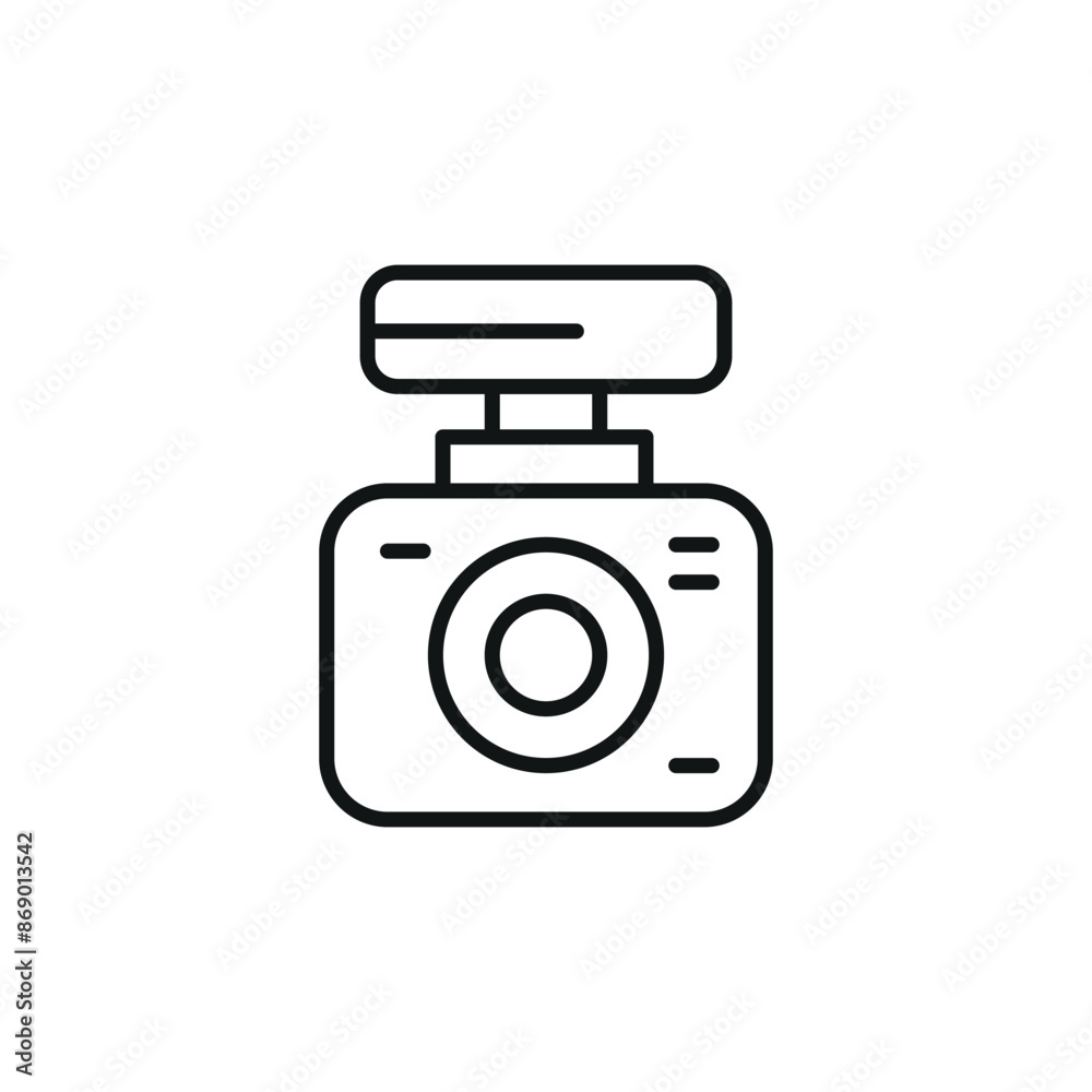 Drone Camera icon. Simple drone camera icon for social media, app, and web design. Vector illustration.
