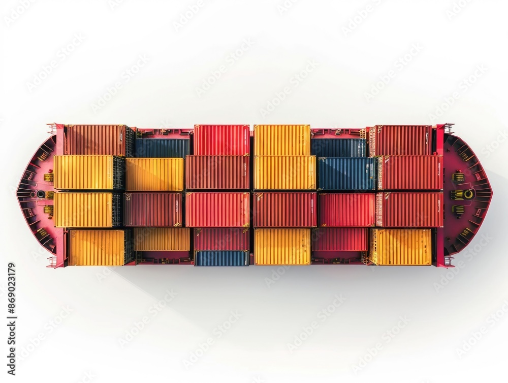 Fototapeta premium Large Container Ship
