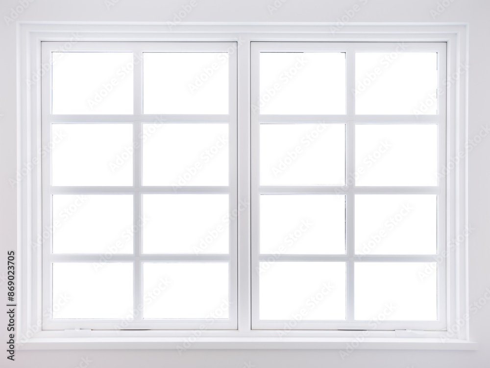 a white window with many square windows a white window with many square windows