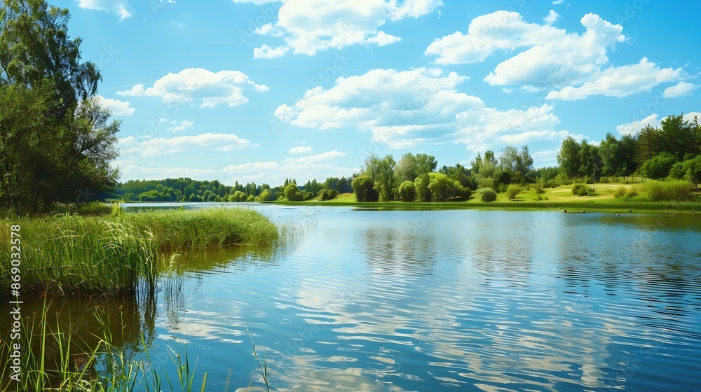 Impressive views of untouched wildlife and a magical lake on a sunny day Location place Small Polissya Ukraine Europe Ecology of pure nature Photo wallpaper Discover the beauty of eart : Generative AI Impressive views of untouched wildlife and a magical lake on a sunny day Location place Small Polissya Ukraine Europe Ecology of pure nature Photo wallpaper Discover the beauty of eart : Generative AI