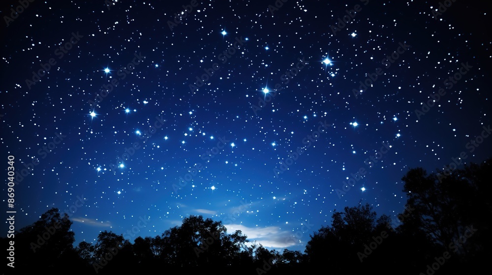 Fototapeta premium sky with stars