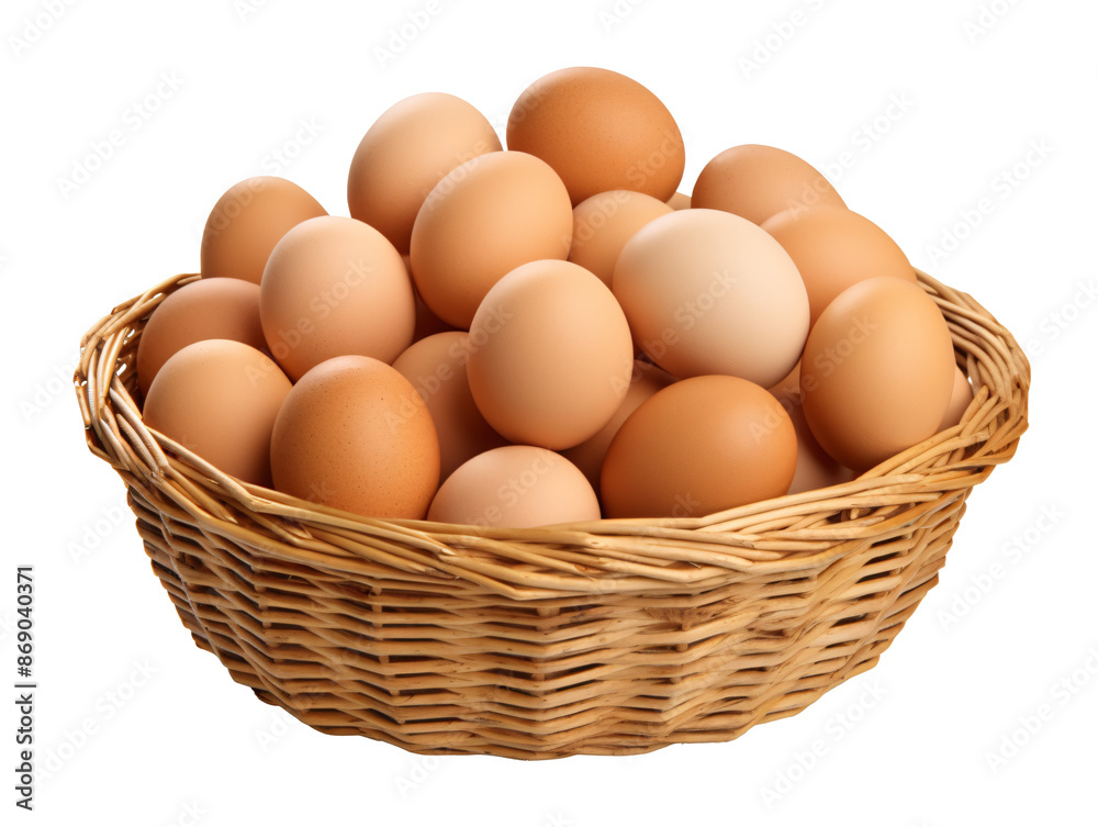 a basket of eggs a basket of eggs