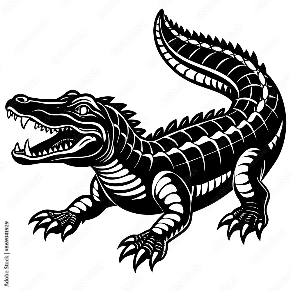 Obraz premium dragon on a white background