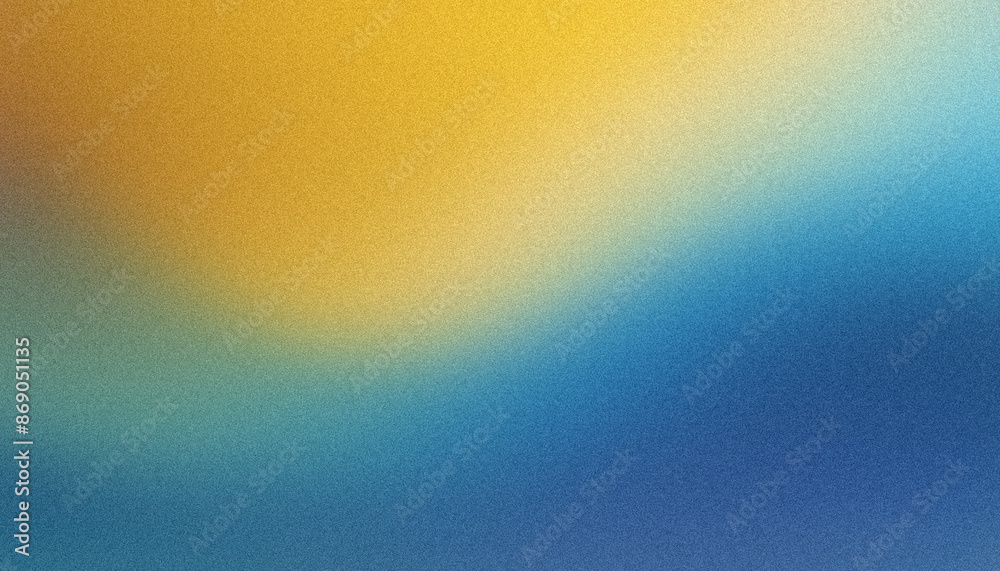 Blue yellow grainy noise texture poster background, abstract color gradient banner backdrop design copy space Blue yellow grainy noise texture poster background, abstract color gradient banner backdrop design copy space