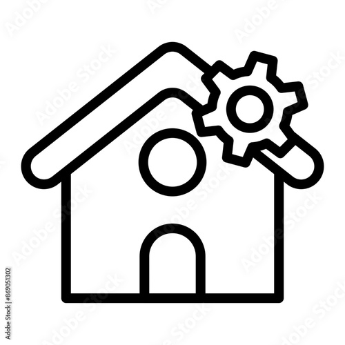 Management Line Icon Design