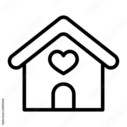 favorite Line Icon Design