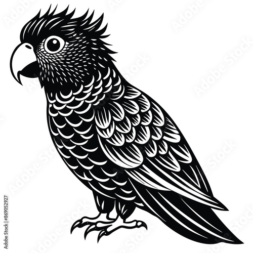 Vector illustration of an eagle