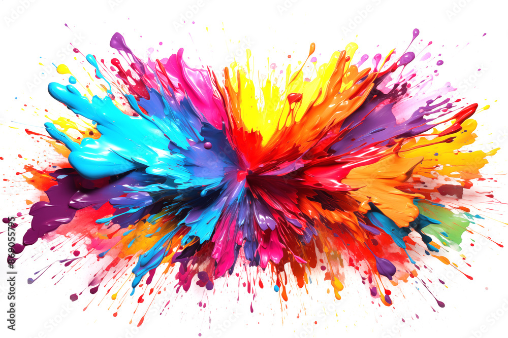 Color liquid ink splash abstract background rainbow art. Holi paint rainbow multi colored Color liquid ink splash abstract background rainbow art. Holi paint rainbow multi colored