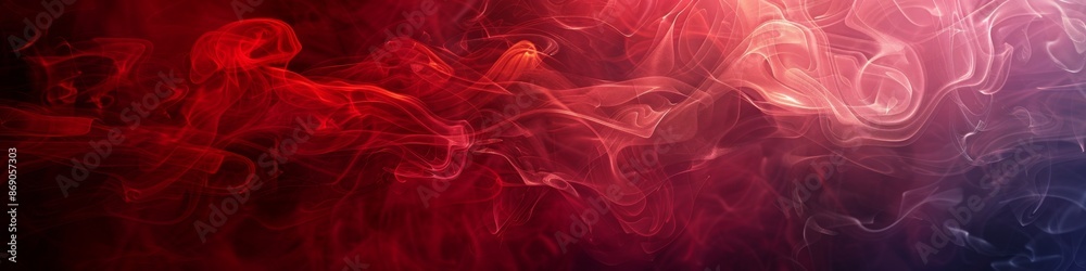 Obraz premium Unique Fantastical Vibrant Ethereal Colorful Background with Artistic Yellow, Orange, Purple, and Red Glowing Smoke, Shining with Divine Light, Representing Faith, Belief, Inclusion, Freedom, Jesus, H