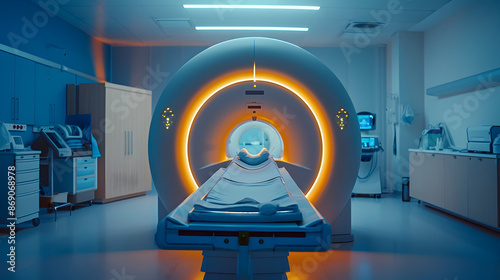 Advanced Medical Imaging Technologies, advanced medical imaging technologies with an image showcasing state-of-the-art equipment such as MRI, CT scan, or PET-CT machines