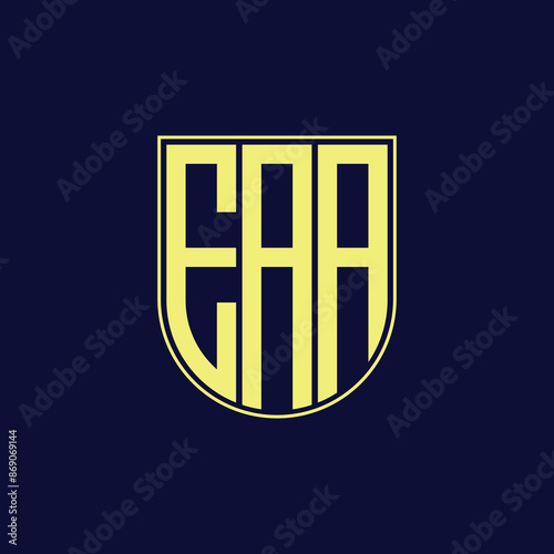 eaa letter logo design