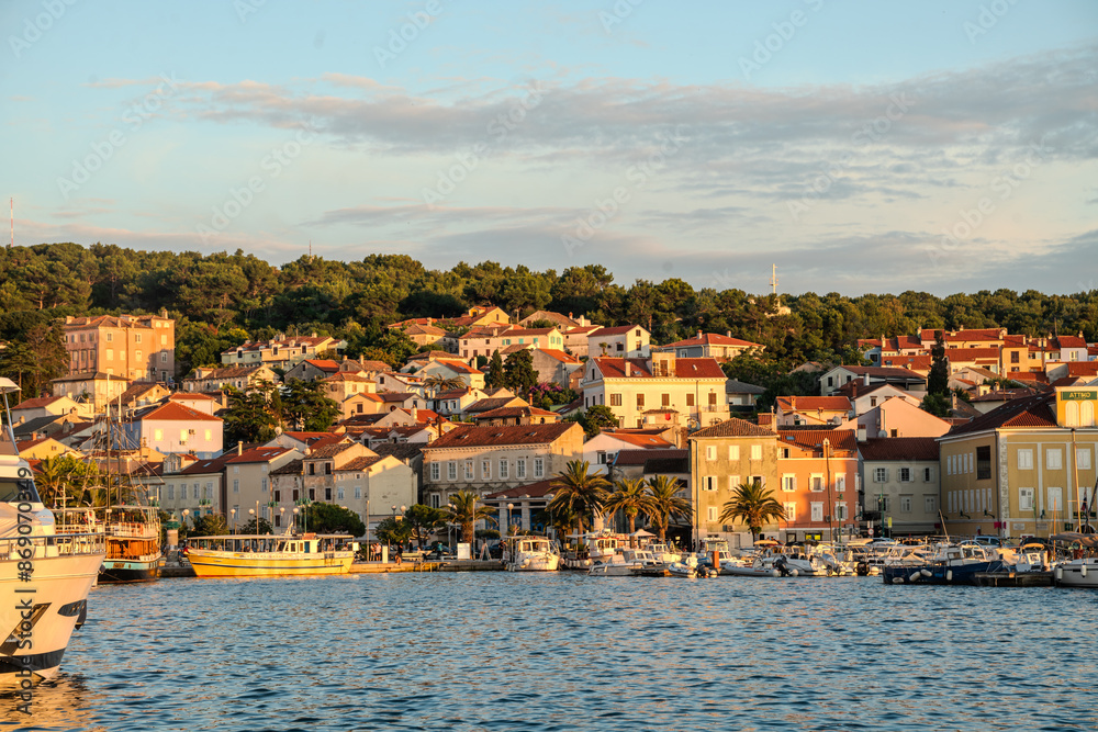 Panorama of the town of Mali Losinj, Croatia Panorama of the town of Mali Losinj, Croatia
