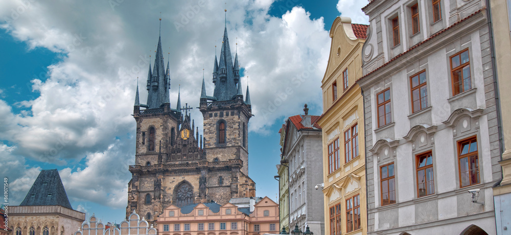 Obraz premium view of Prague