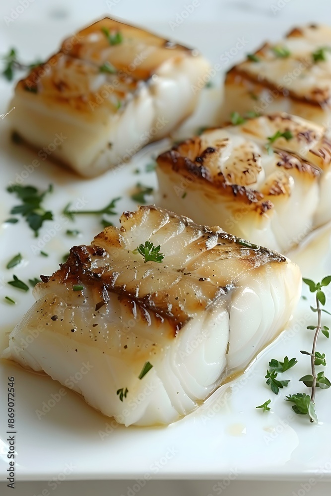 Pan-fried Cod with Lemon and Herbs Pan-fried Cod with Lemon and Herbs