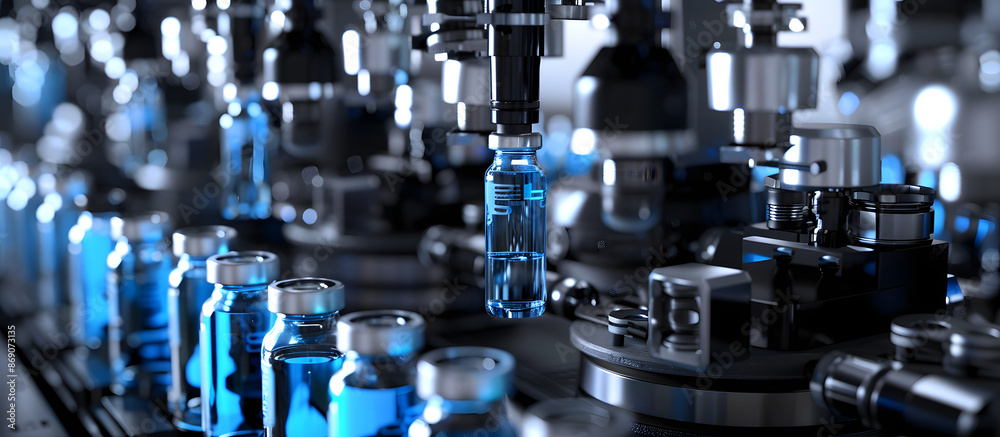 rows of tubes in laboratory,Medicinal solution rows of tubes in laboratory,Medicinal solution