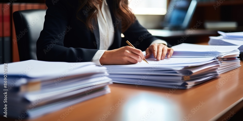Lawyer Reviewing Legal Documents Lawyer Reviewing Legal Documents