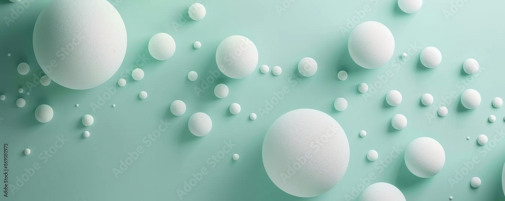 White and jade minimalist dots, subtle and clean, matte finish, ideal for understated backgrounds, Modern, Pure white and jade, Digital White and jade minimalist dots, subtle and clean, matte finish, ideal for understated backgrounds, Modern, Pure white and jade, Digital