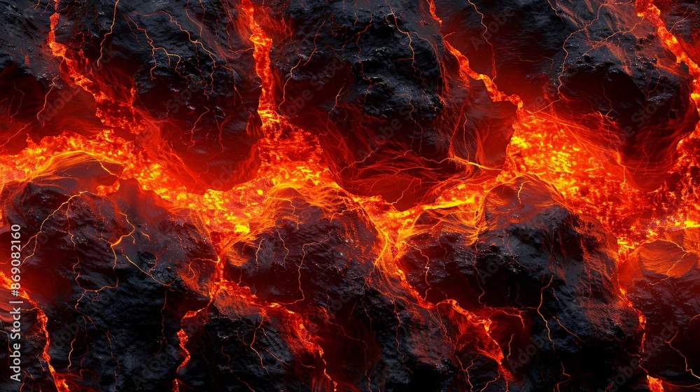 Lava texture seamless fire background. Lava texture seamless fire background.