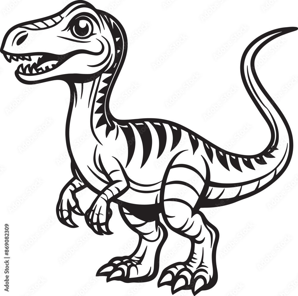 illustration of dinosaur silhouette illustration of dinosaur silhouette