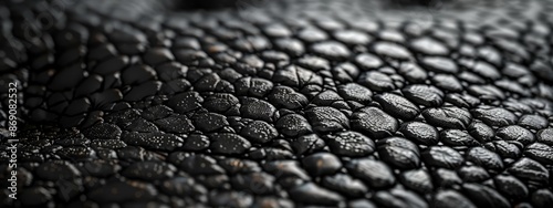 water droplets on an animal's textured skin photo