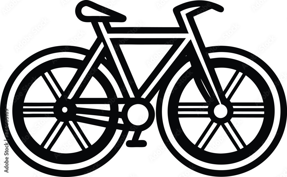 Fototapeta premium Bicycle Icon