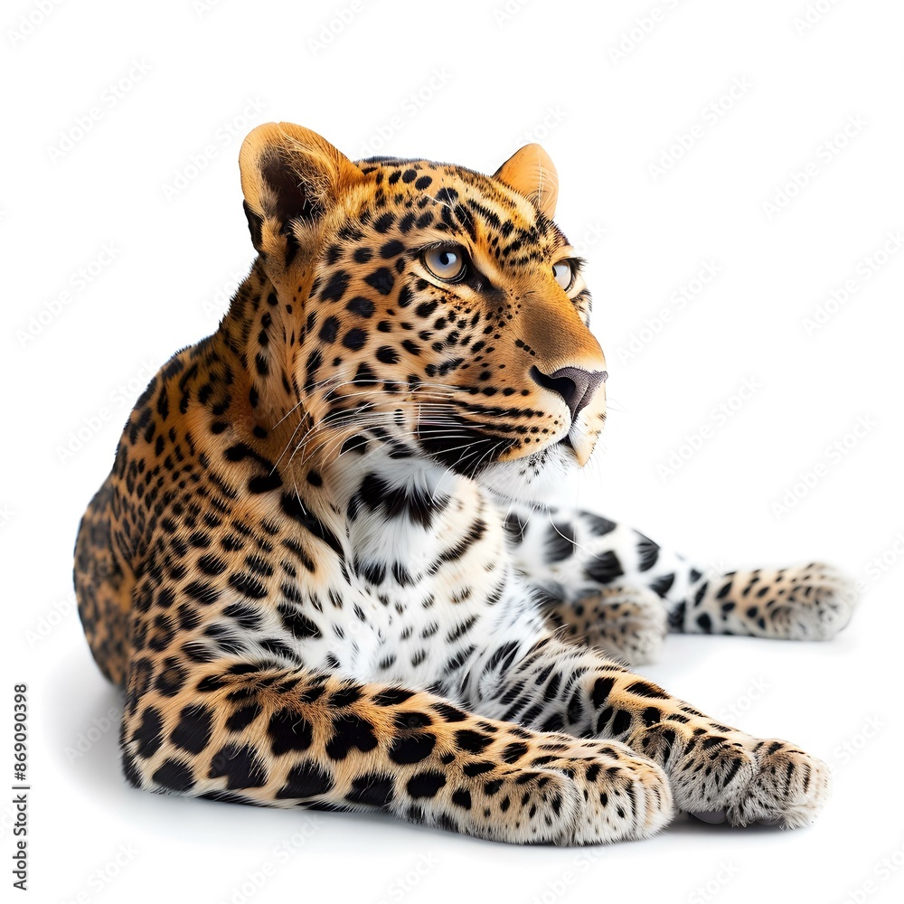 A beautiful leopard